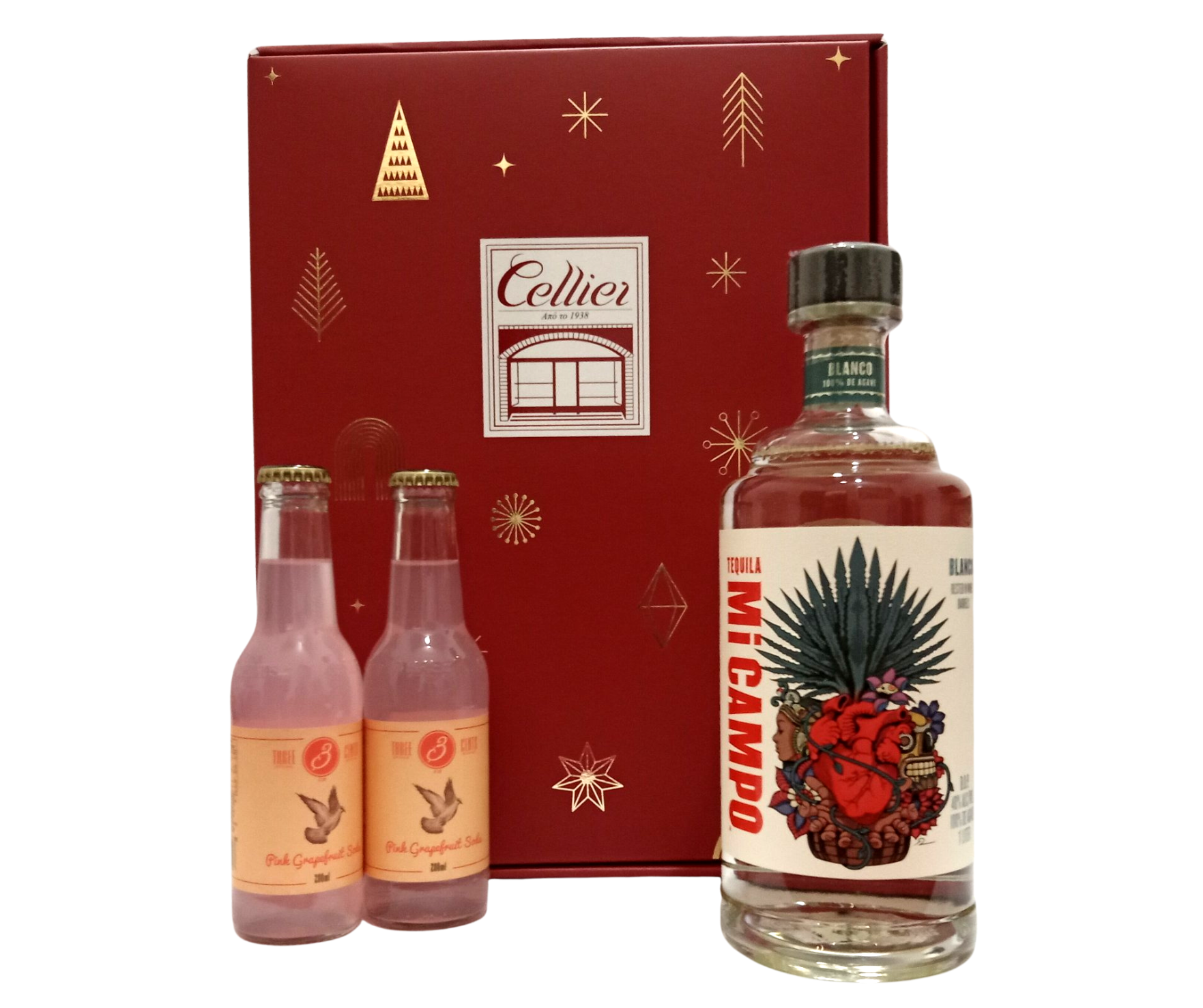 Cellier Tequila and pink grapefruit